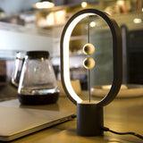 DesignNest Heng Balance Lamp Mini Ellipse Donkergrijs - 14x5,5x24,5 cm