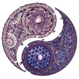 UNIDRAGON Houten Puzzel Mandala - Overkoepelende Tegenstellingen - Medium - 25 x 25 cm image 7