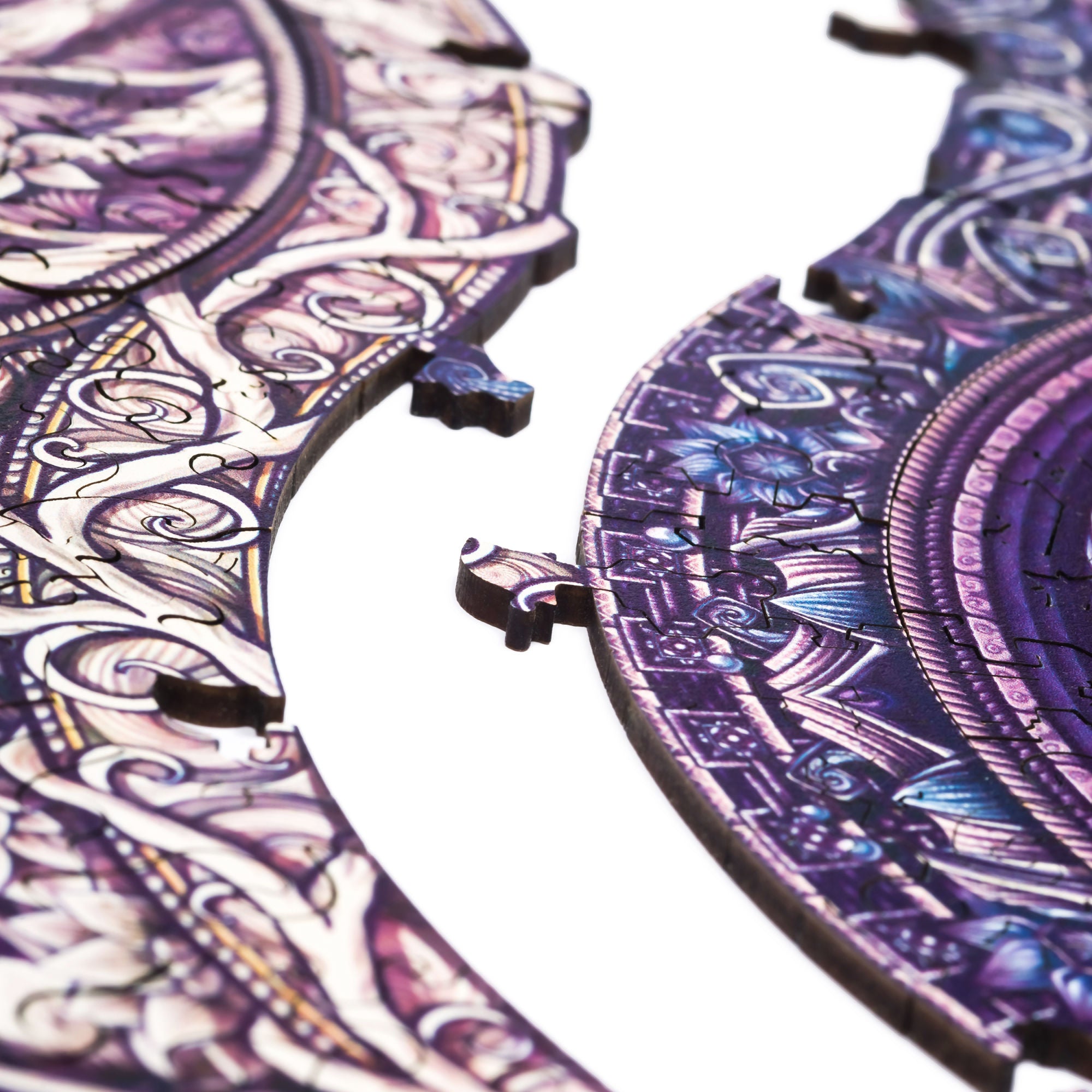 UNIDRAGON Houten Puzzel Mandala - Overkoepelende Tegenstellingen - Royal Size - 45 x 45 cm image 8