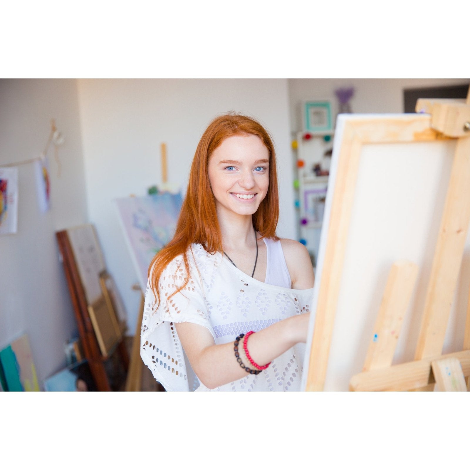 Best Pause Meisje met de Parel van Johannes Vermeer Schilderen op nummer 40x50 cm - DIY Hobby Pakket