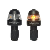 CYCL WingLights360 Fixed LED Fietsverlichting Richting Aanwijzer & Zijlichten voor aan Stuur - Zwart