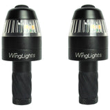 CYCL WingLights360 Magnetisch LED Fietsverlichting Richting Aanwijzer & Zijlichten voor aan Stuur - Zwart