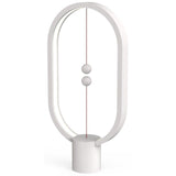 DesignNest Heng Balance Lampe - Ellipse - Weiß - 20x7x40 cm