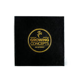 Growing Concepts Goud vergulde Halsketting met echte bloem Lobelia – 45-50 cm