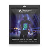 IA Interactief Glow T-shirt Super Groen - Zwart M