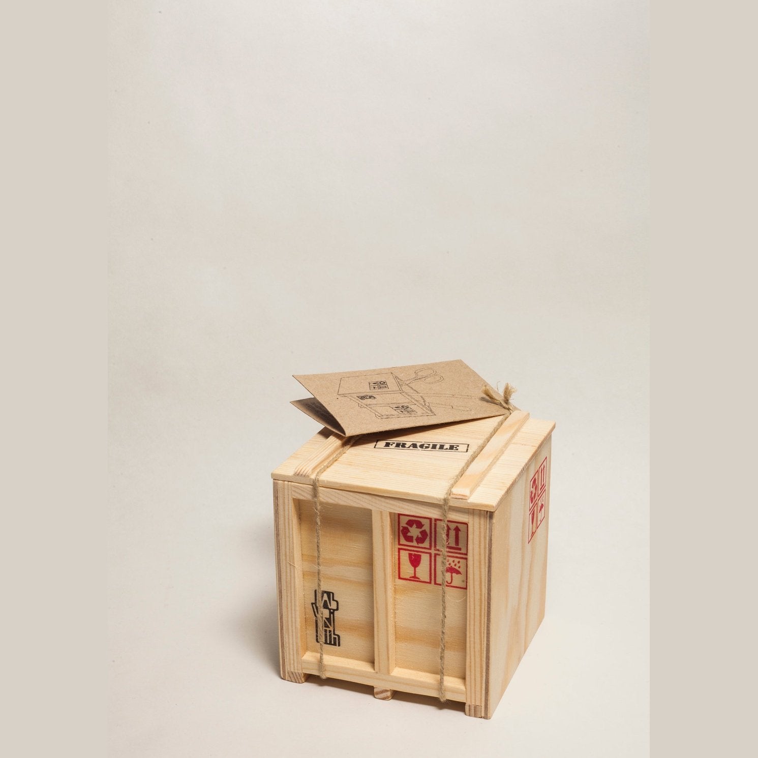 Labyrinth Inbox Opbergbox - Set van 3 design Scheeps Kisten