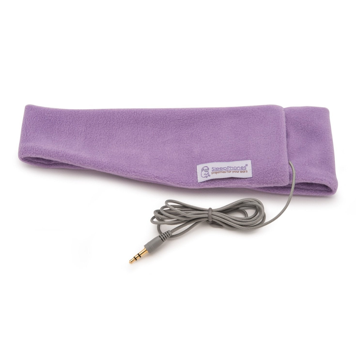 SleepPhones® Classic v6 Fleece Quiet Lavender/Lila - Large/Extra Large