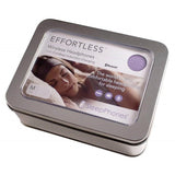 SleepPhones® Effortless v6 Fleece Quiet Lavender Bluetooth-hoofdtelefoon met Draadloos QI Opladen - Small