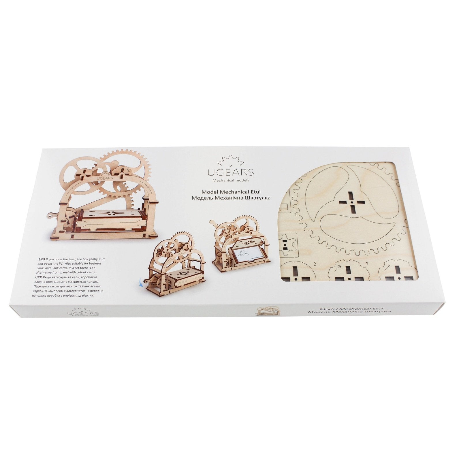 Ugears Houten Modelbouw - Card Box