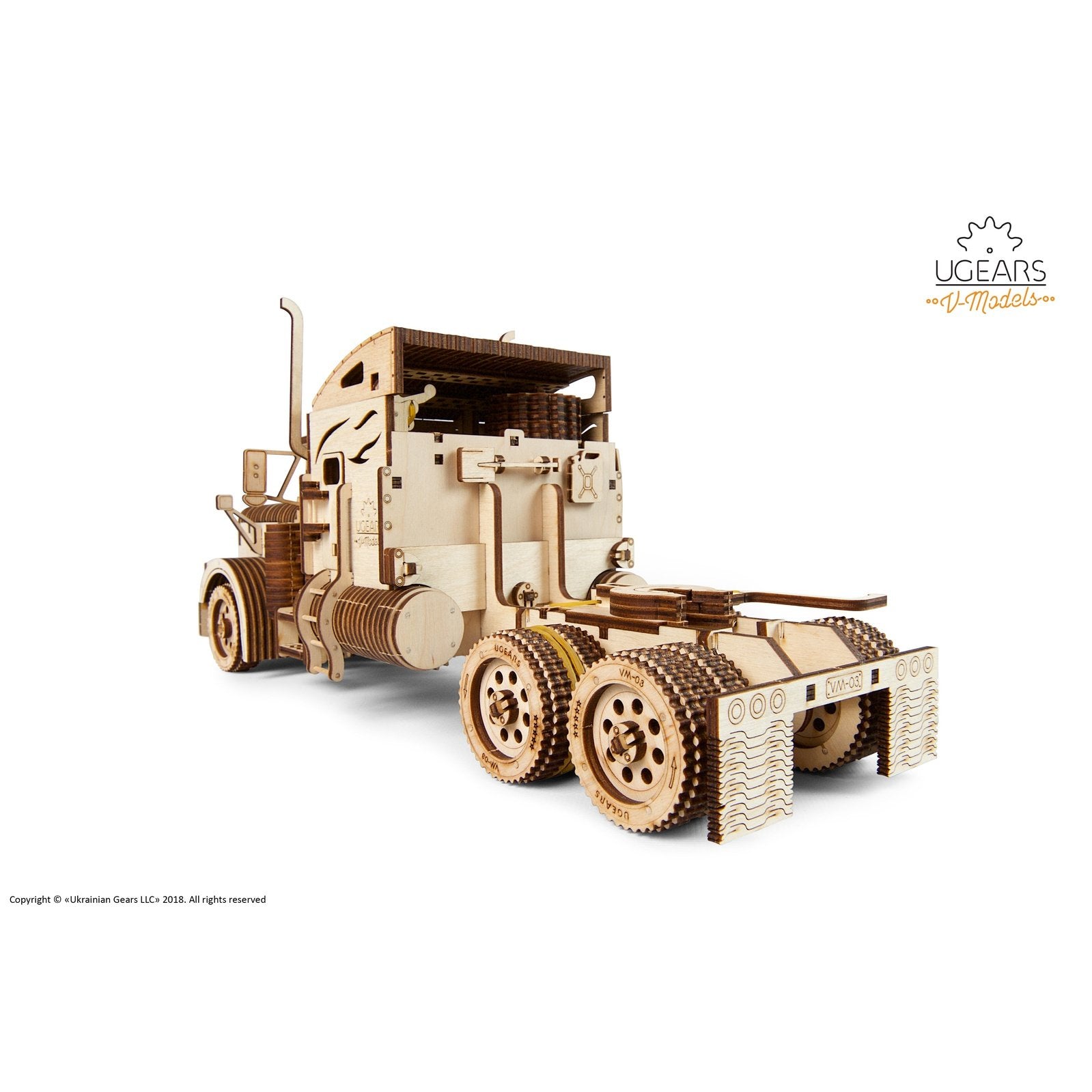 Ugears Houten Modelbouw - Heavy Boy Truck VM-03