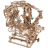 Kit de modèle en bois Ugears - Circuit en marbre avec mécanisme de levage à chaîne