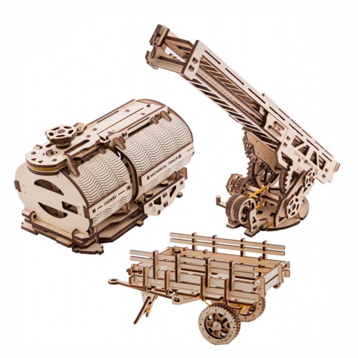 Ugears Houten Modelbouw - Uitbreiding Set voor Truck UGM-11