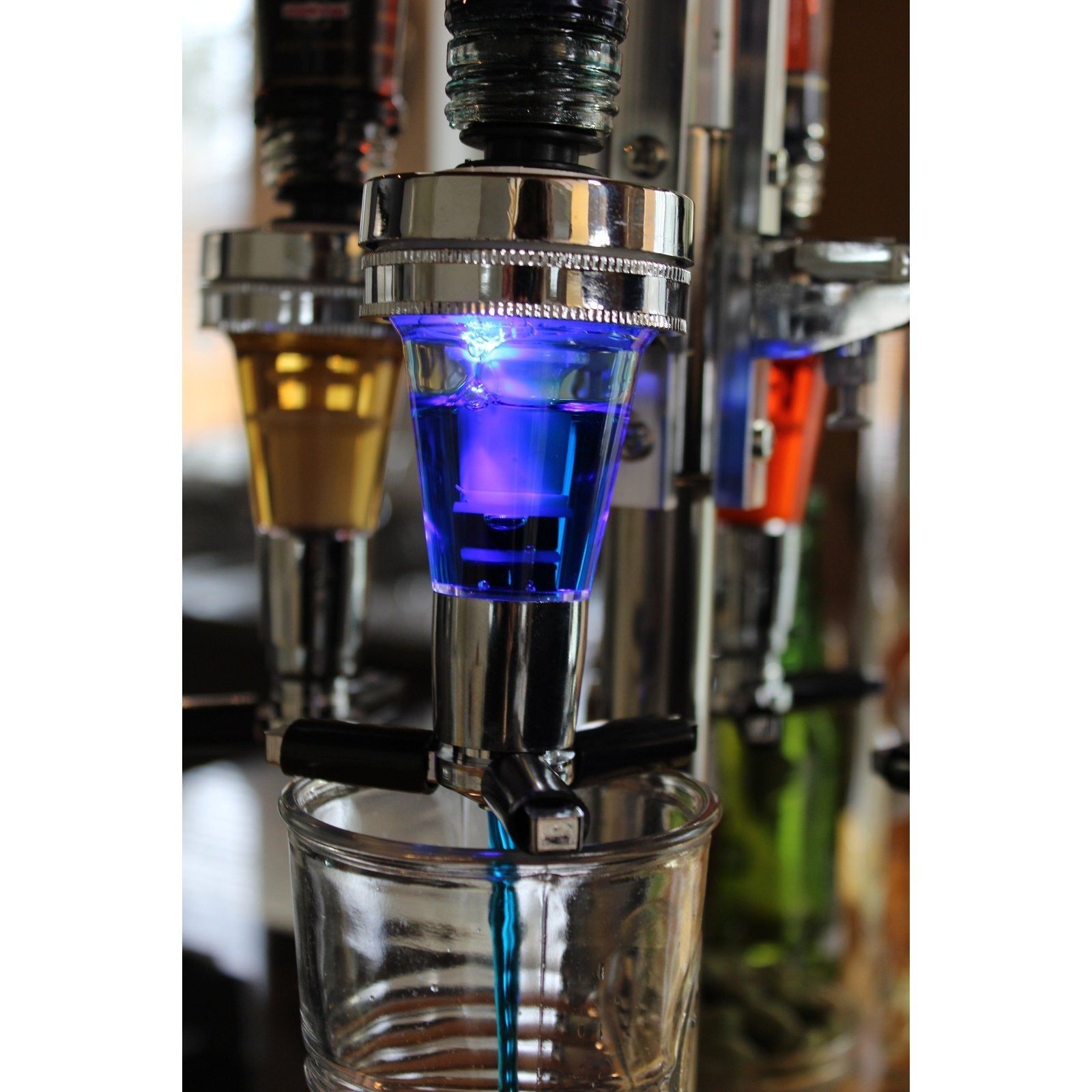 United Entertainment Bar Butler 4 Shot Dispenser Carrousel met LED lampjes