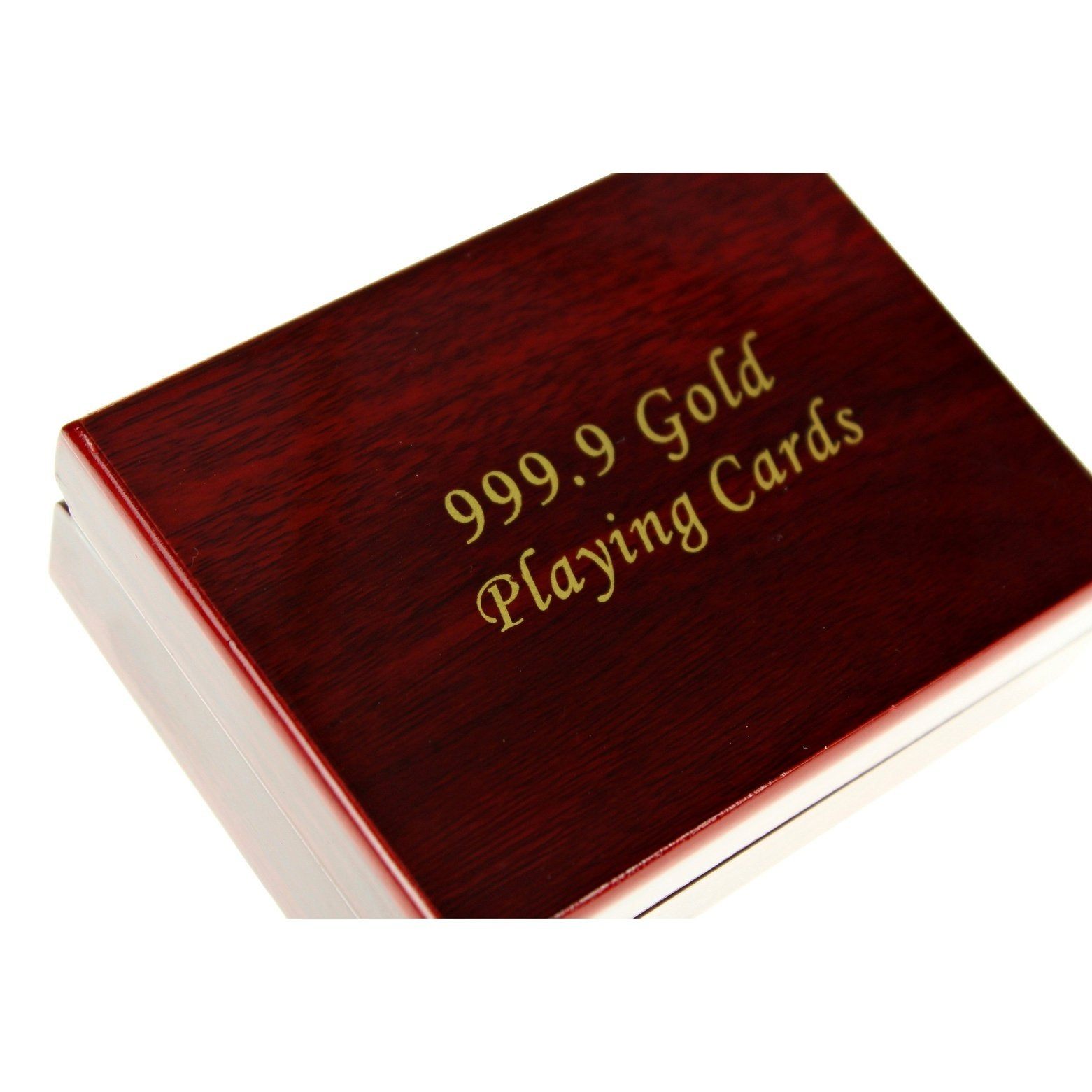 United Entertainment Gouden Speelkaarten met Luxe Bewaardoos