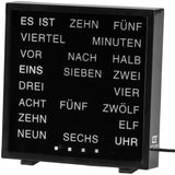 United Entertainment LED-Wortuhr - Deutsch 17x16,5 cm