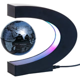 Globe flottant magnétique United Entertainment avec éclairage LED