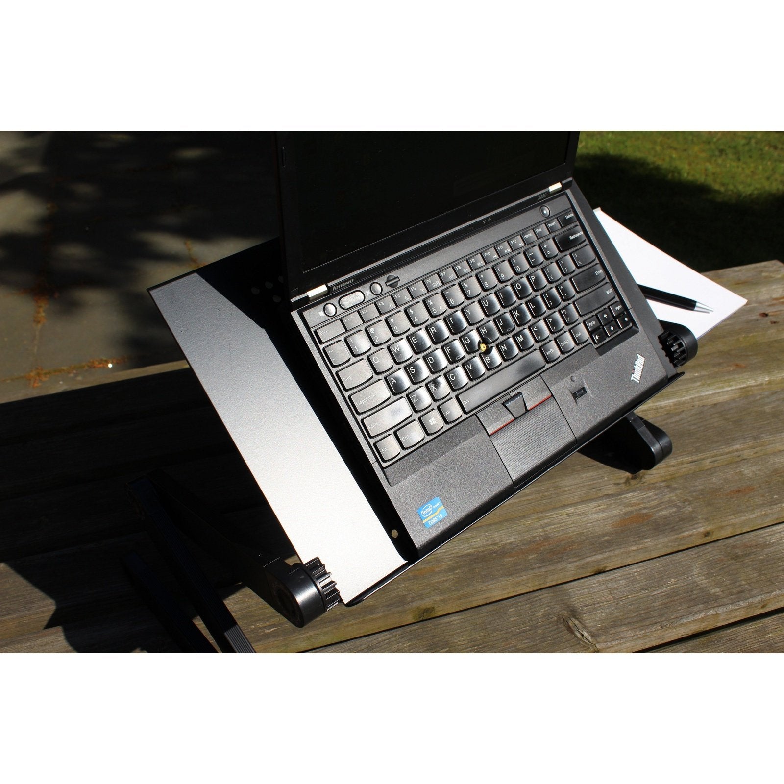 United Entertainment Multifunctionele Laptop Standaard - Zwart