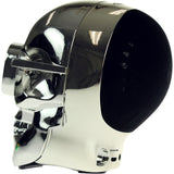 United Entertainment Skull Draadloze Bluetooth Speaker - Zilver