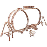 Wood Trick Roller Coaster - Modellbau aus Holz