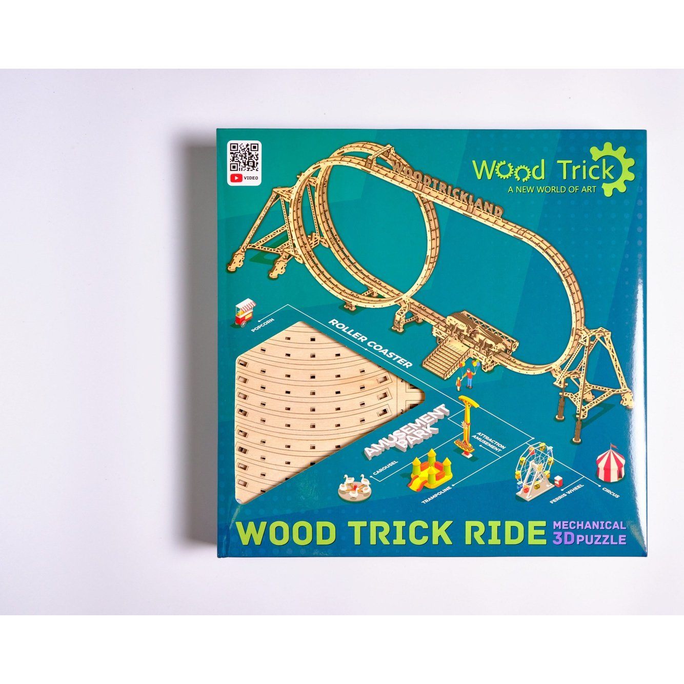 Wood Trick Achtbaan - Houten Modelbouw