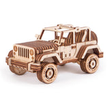 Wood Trick Autoset van 3 - Houten Modelbouw