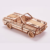 Wood Trick Cabriolet - Houten Modelbouw