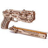 Wood Trick Cyber ​​​​Gun - Maquette en bois