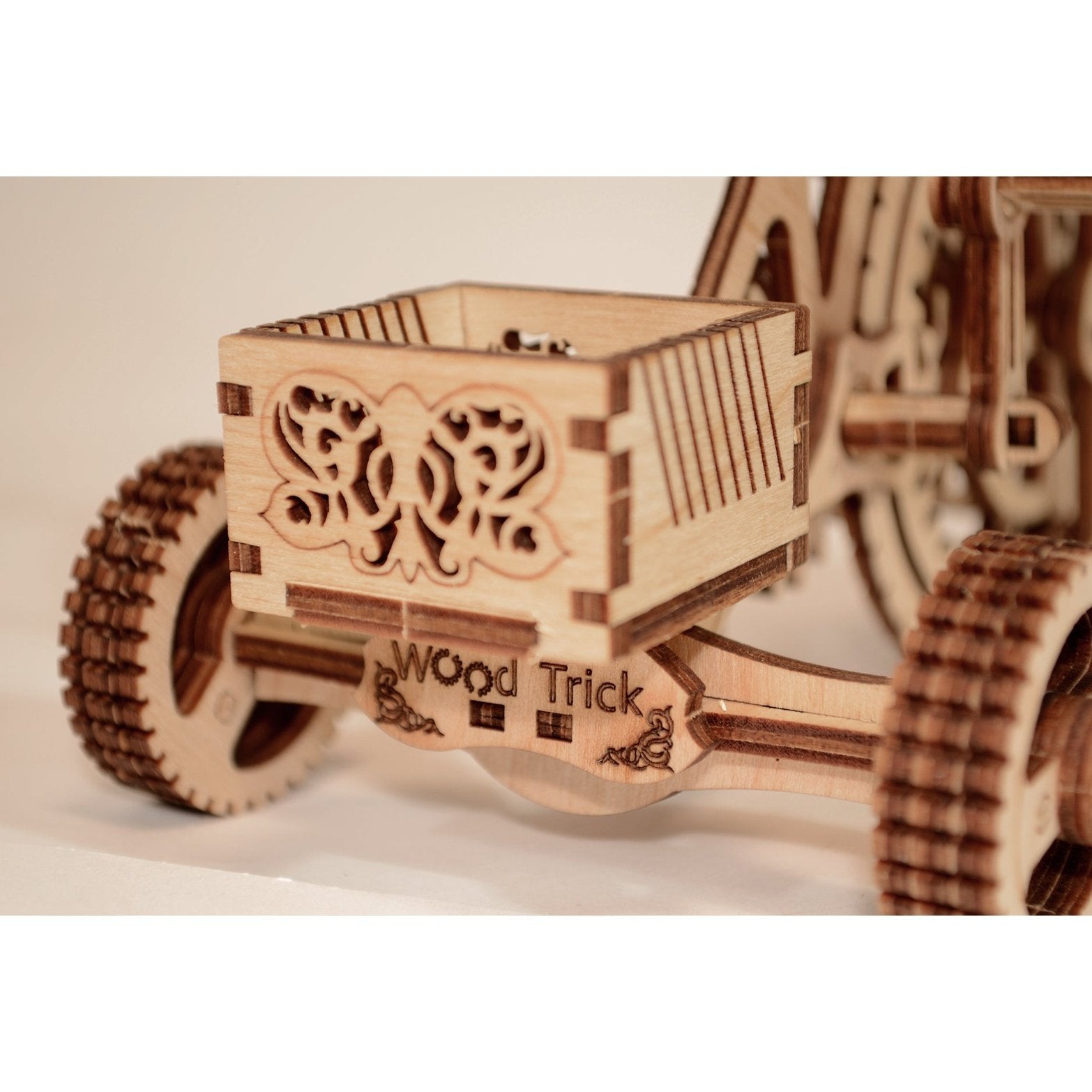 Wood Trick Fiets - Houten Modelbouw