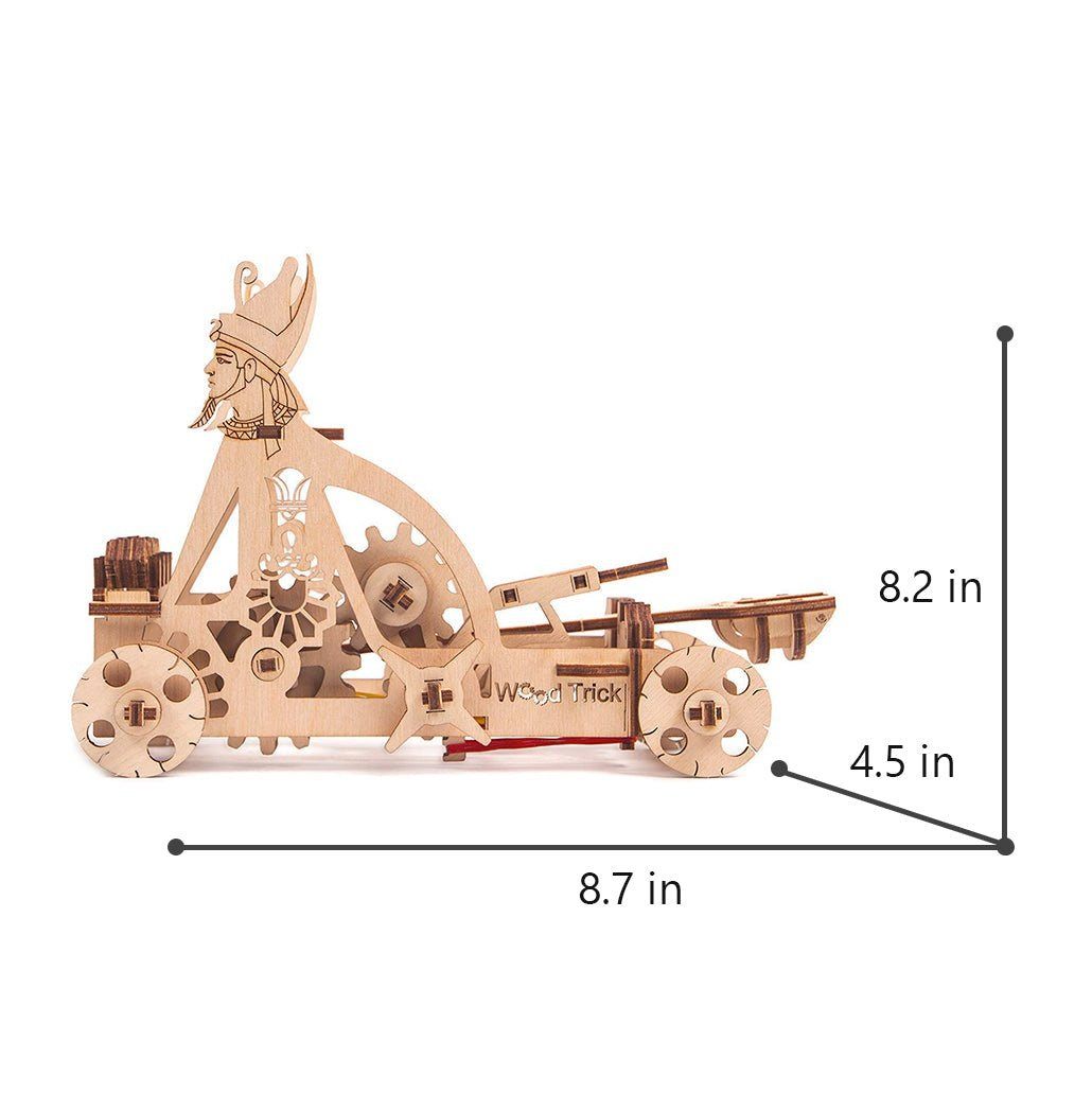 Wood Trick Katapult - Houten Modelbouw