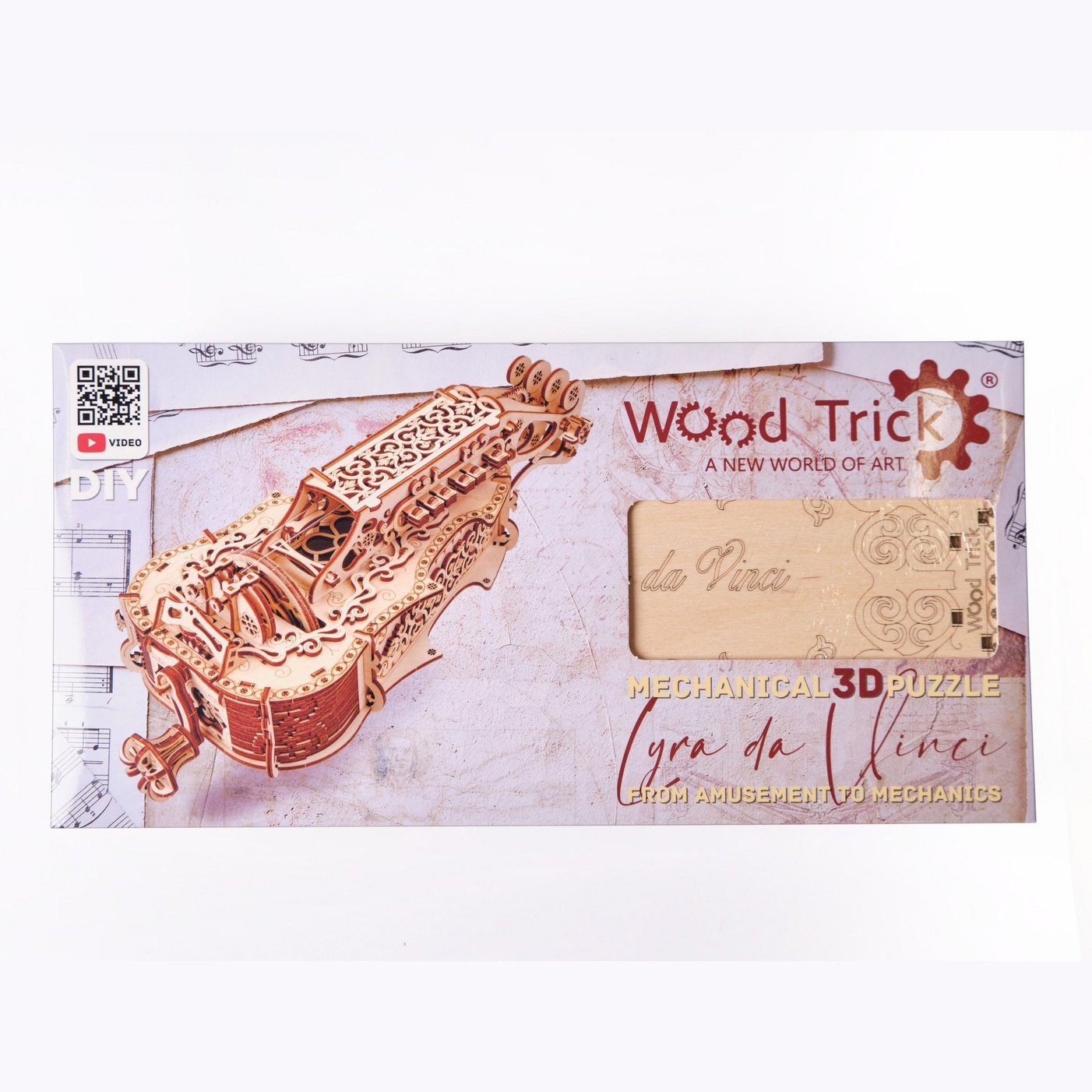 Wood Trick Lyra da Vinci - Houten Modelbouw