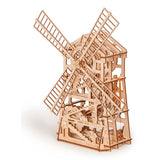 Wood Trick Mechanische Windmühle – Holzmodellbausatz