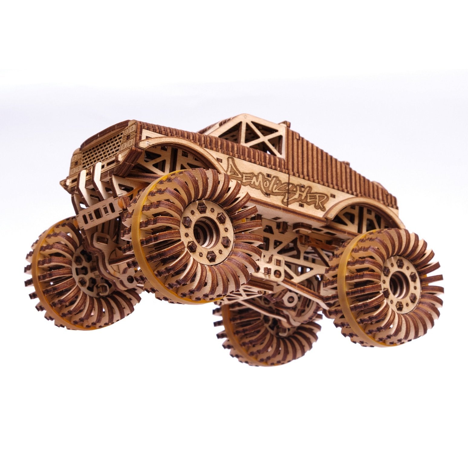 Wood Trick Monster Truck - Houten Modelbouw