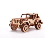 Wood Trick Safari Auto 4x4 - Houten Modelbouw