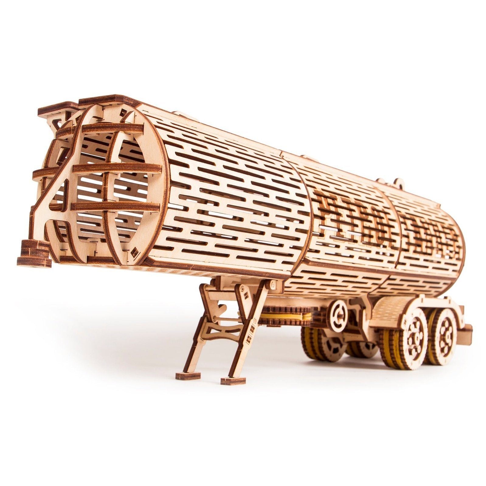 Wood Trick Tank Trailer Uitbreiding Set voor Truck - Houten Modelbouw