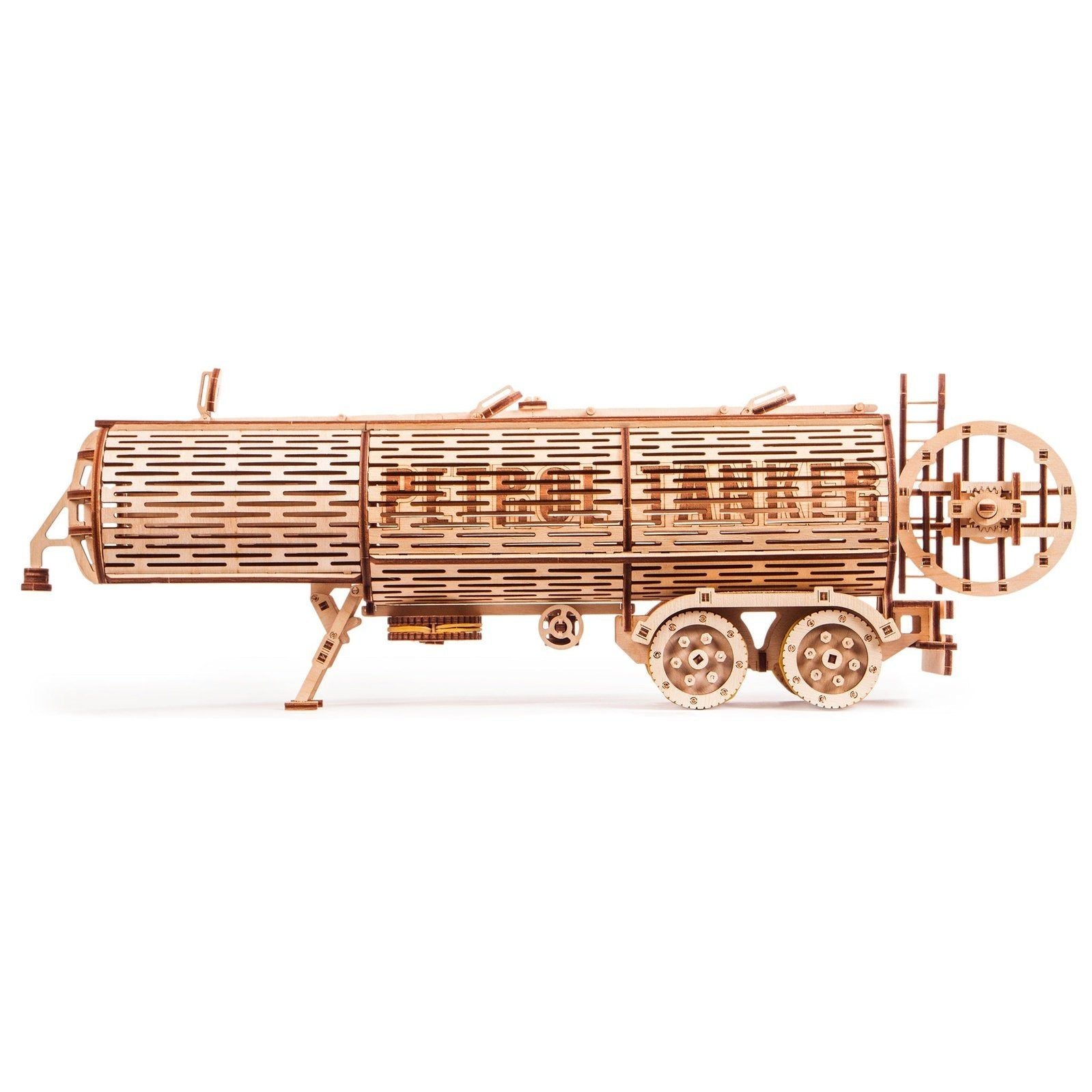 Wood Trick Tank Trailer Uitbreiding Set voor Truck - Houten Modelbouw