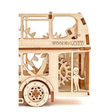Wooden City Londen Bus - Houten Modelbouw