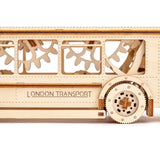 Wooden City Londen Bus - Houten Modelbouw