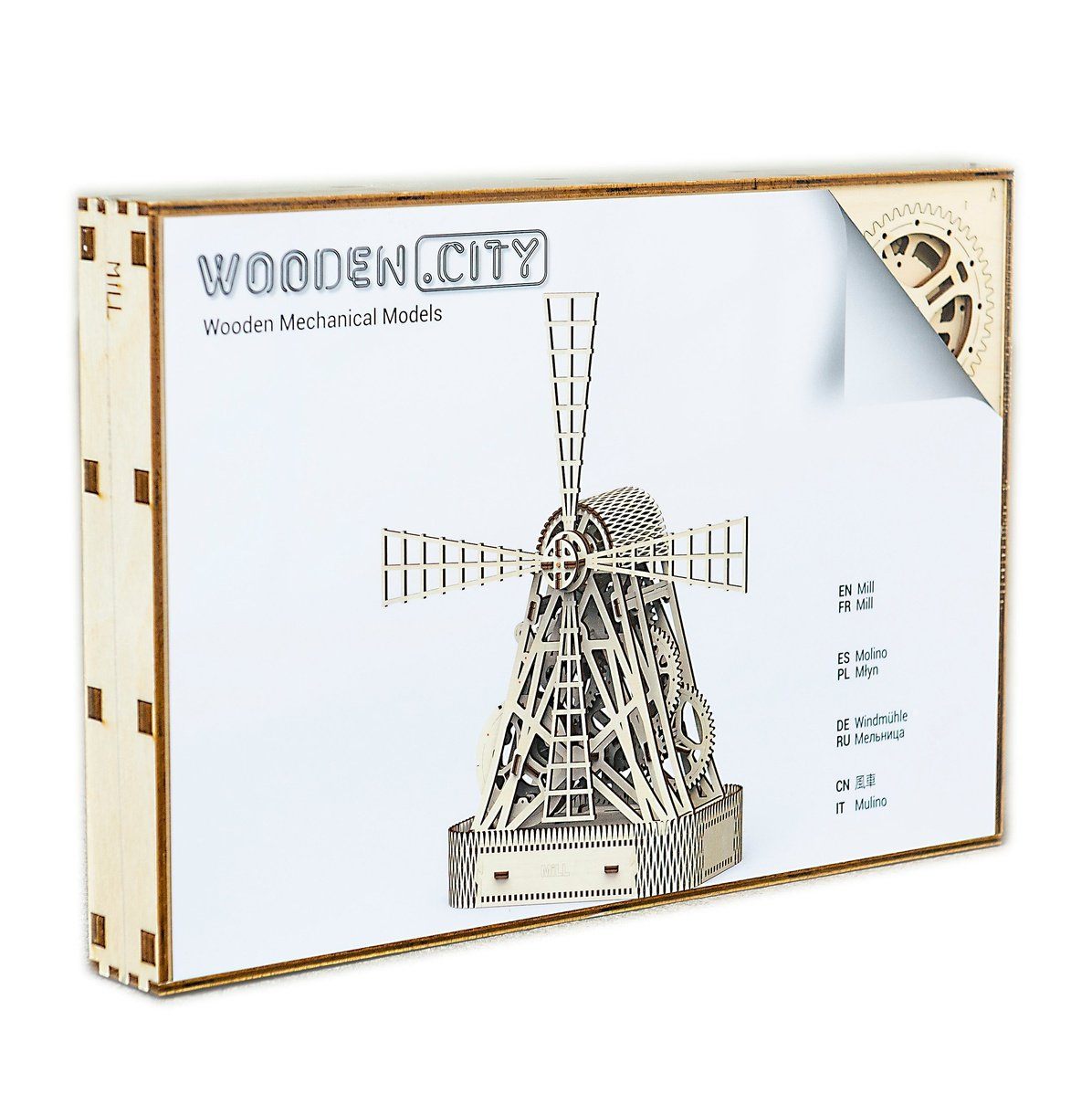 Wooden City Molen - Houten Modelbouw