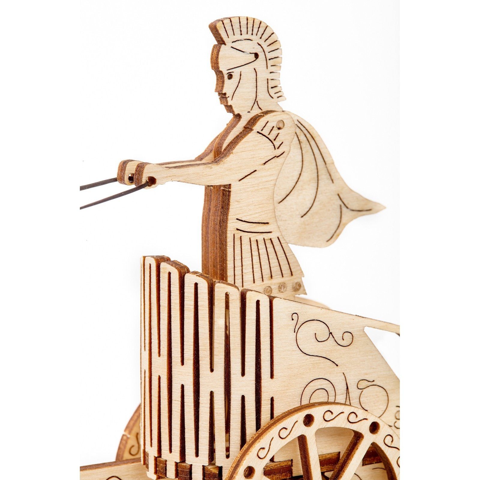 Wooden City Romeinse Strijdwagen - Houten Modelbouw